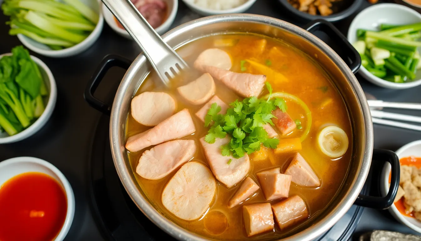 Món lẩu chia sẻ của Quán 4